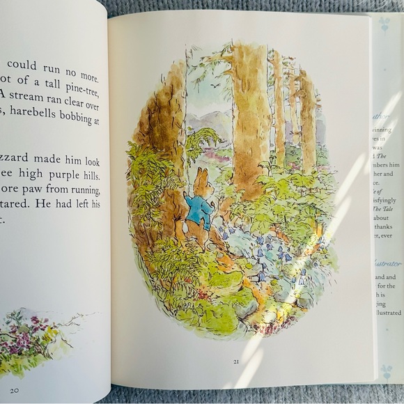 NEW The Further Tale Of Peter Rabbit Emma Thompson Hardcover Book + CD - Picture 5 of 9
